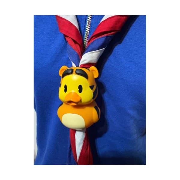 bouncy-tiger-woggle neckerchief woggle
