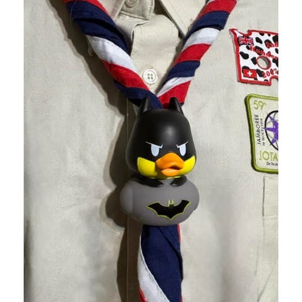 Limited time only - Masked Guardian Duck Woggle neckerchief woggle