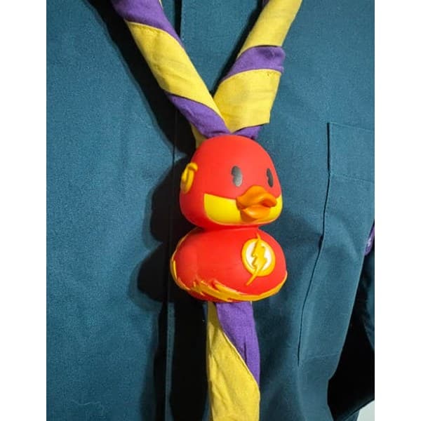Limited time only - Lightening Bolt Duck Woggle neckerchief woggle