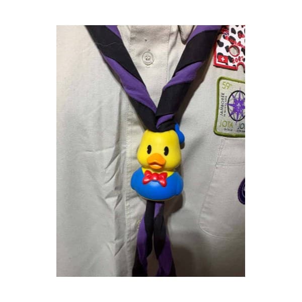 sailor-bow-duck-woggle neckerchief woggle